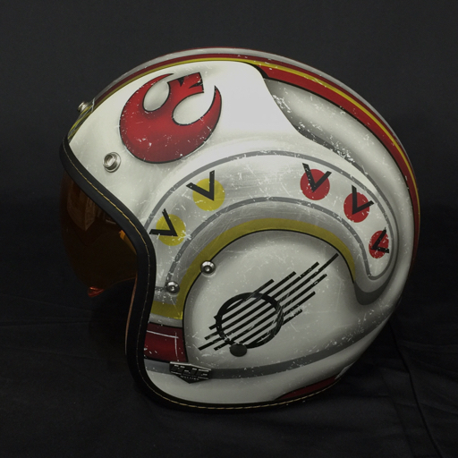 HJC×スターウォーズ Lサイズ FG-70S X-WING ファイター パイロット Lサイズ ジェットヘルメット